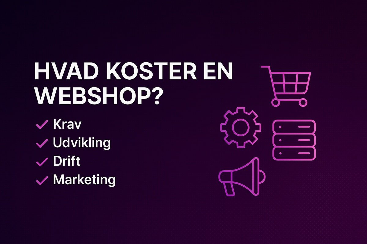 Hvad koster en Webshop?